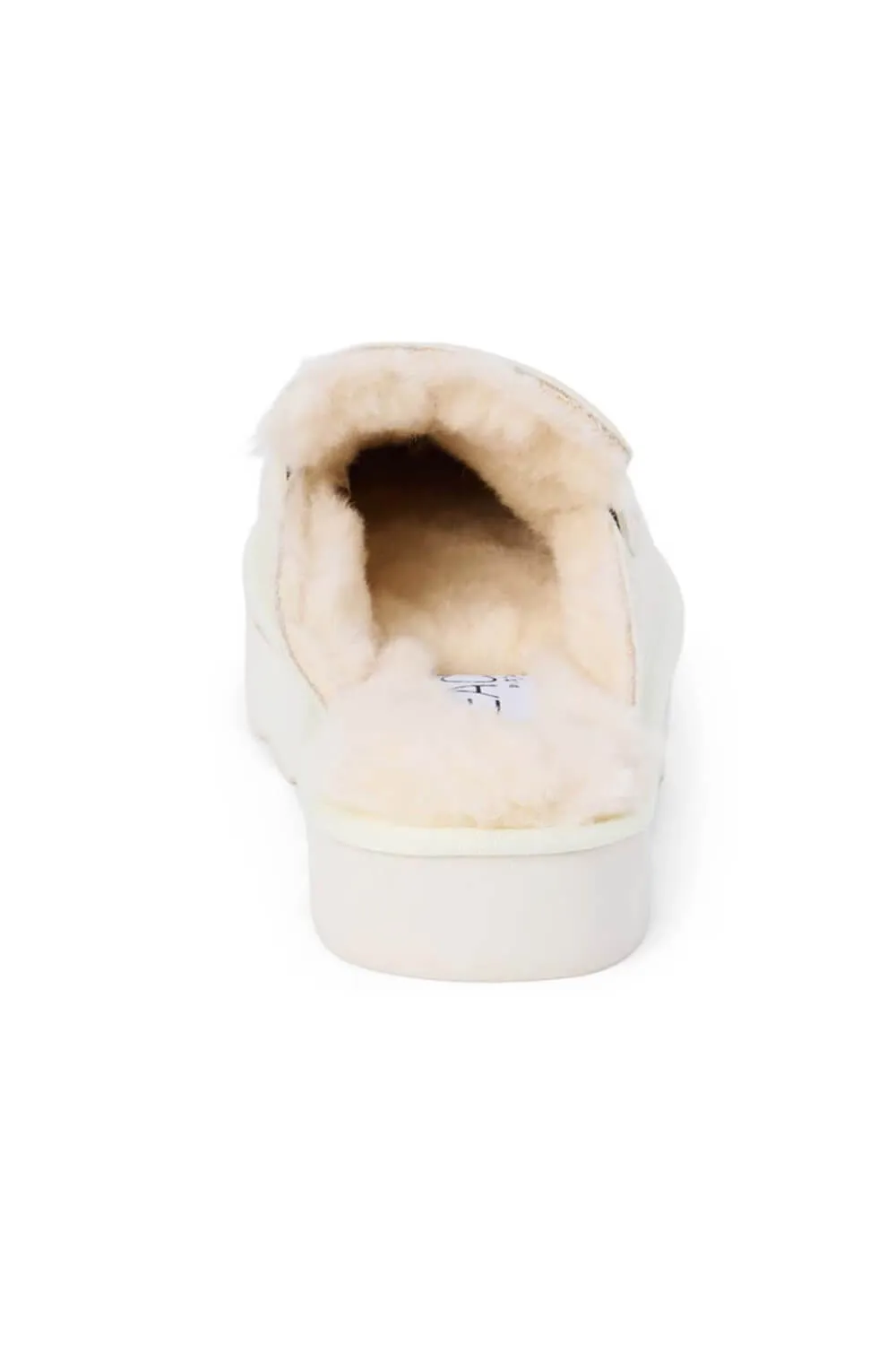Beach by Matisse Stowe Fur Slippers for Women in Ivory | STOWE-IVORY