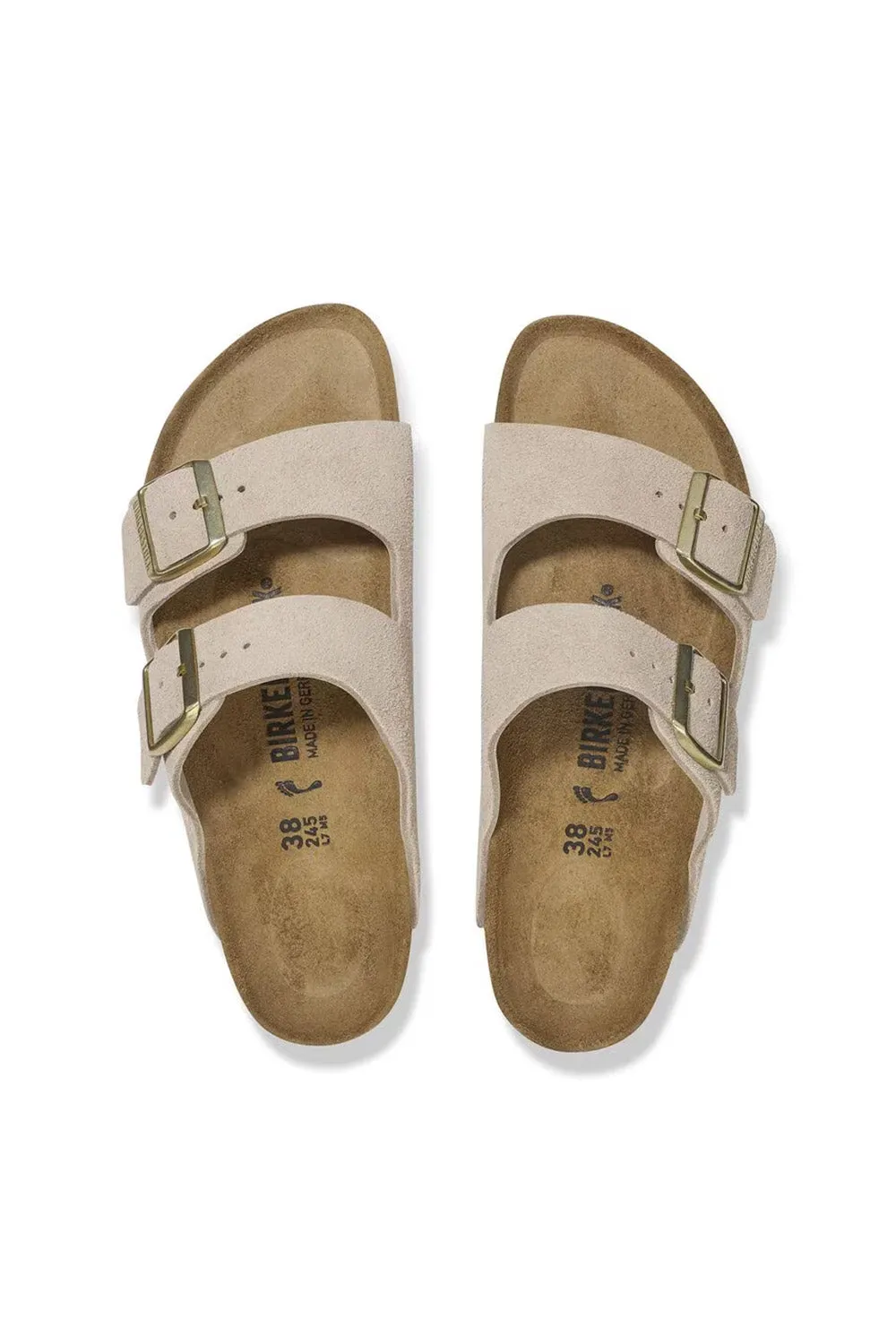 Birkenstock Arizona Suede Sandals for Women in Sandcastle | 1029260
