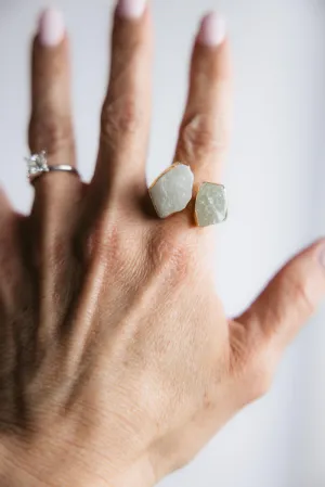 Druzy Stone  Gold Ring for Women | R40086