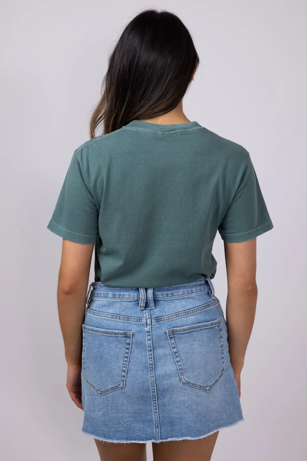 Mama Knows Best T-Shirt for Women in Green | TEE-MAMA-FOREST