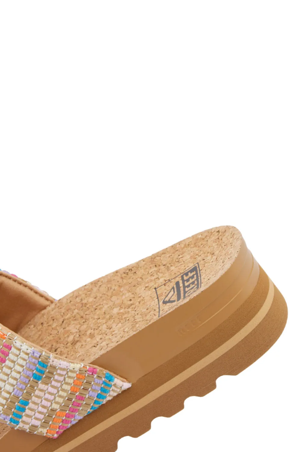 Reef Cushion Vista Hi Sandals for Women in Brown Multi | CJ7126
