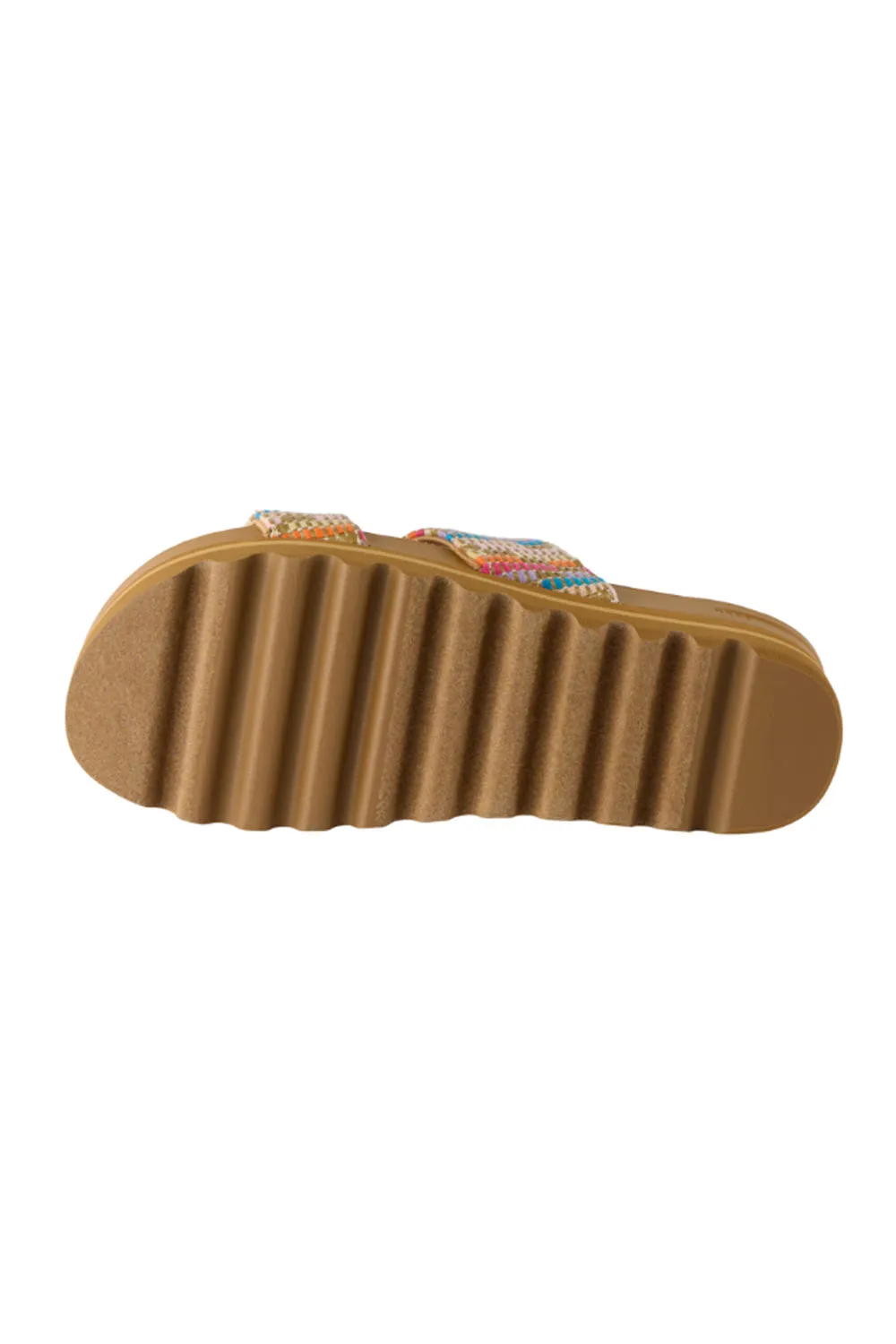 Reef Cushion Vista Hi Sandals for Women in Brown Multi | CJ7126