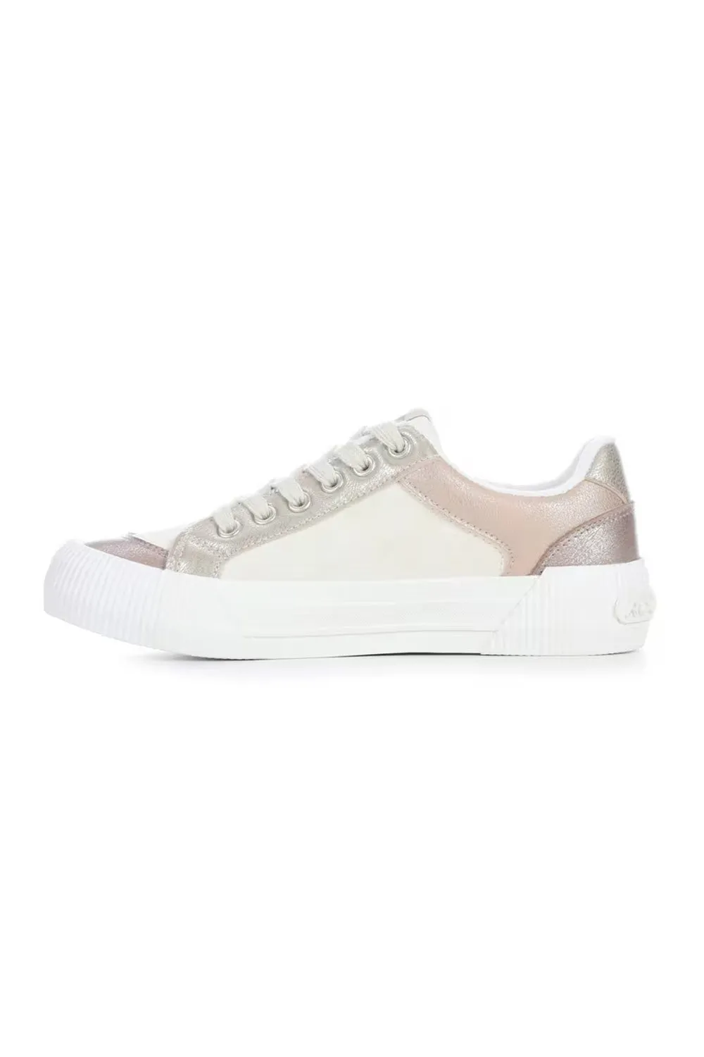 Rocket Dog Cheery Color Block Sneakers for Women in Bronze | CHEERYBLOCKED-BRONZE