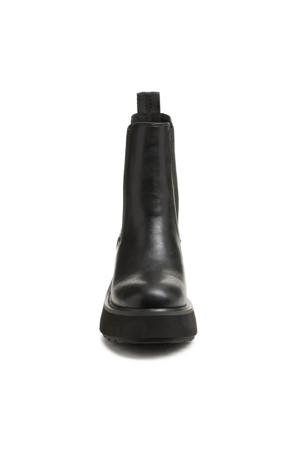 Rocket Dog Heyday Platform Booties for Women in Black | HEYDAY-BLACK