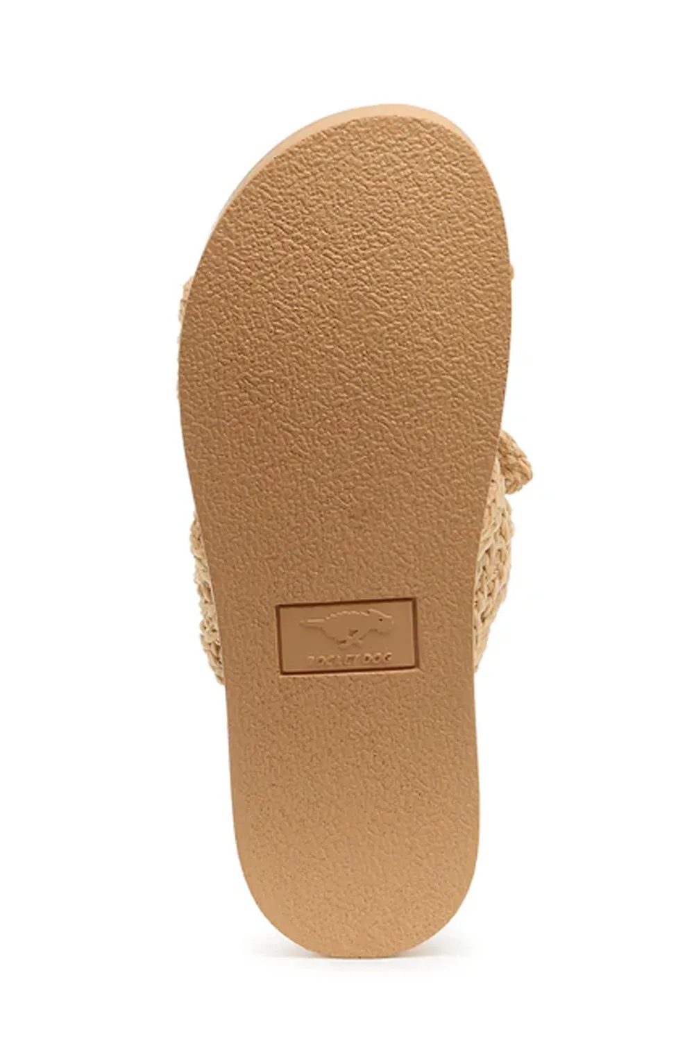 Rocket Dog Silas Raffia Slide for Women in Natural | SILAS-NATURAL