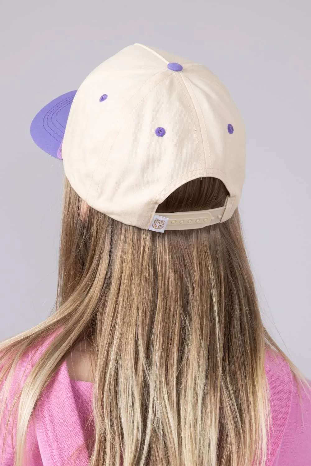 Simply Southern Embroidered Dog Hat for Women in Cream | 0125-HAT-EMB-DOG
