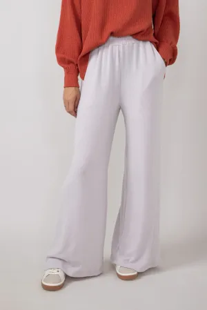 Wide Leg Lounge Pants for Women in Vintage Ash Rose | NP70169F-ASHROSE